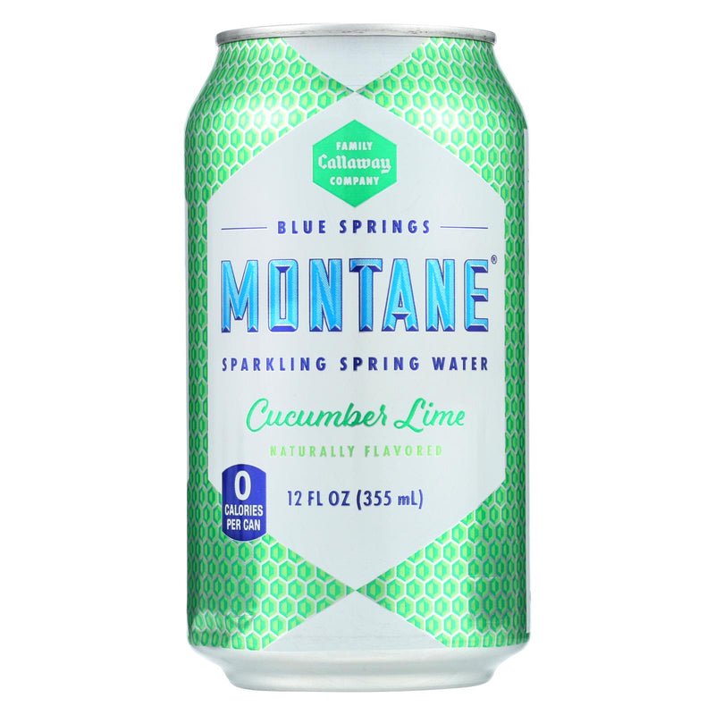 Montane Water Spark Cucumber Lime - 8 oz - Case of 3 - Cozy Farm 