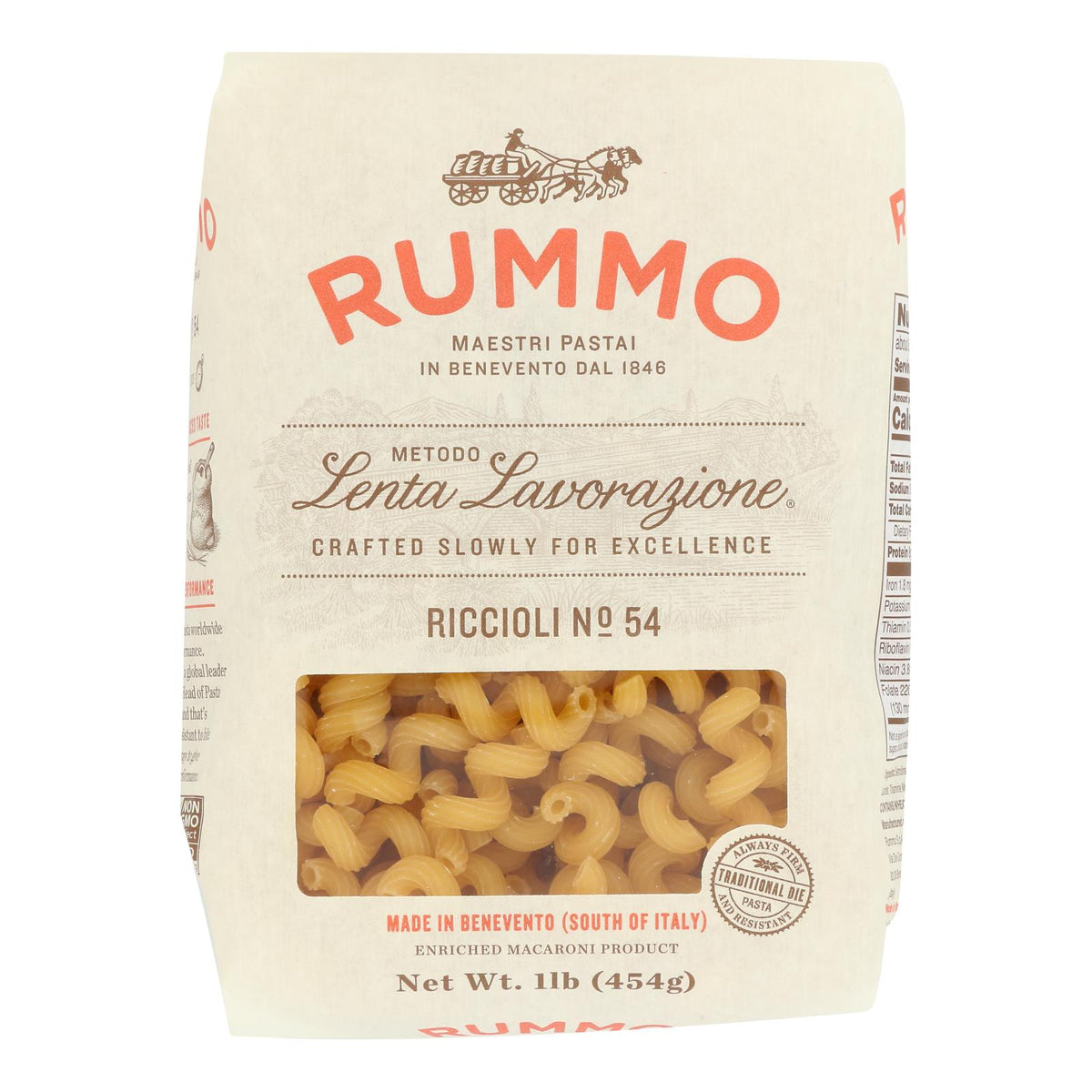 Rummo: Gluten-Free Noodles & Organic Durum Wheat Pasta Varieties