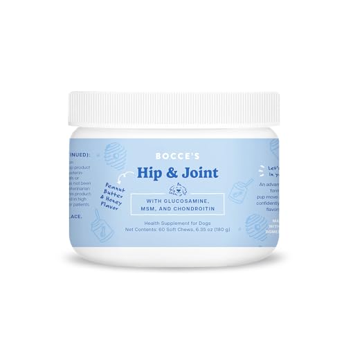 Bocce's Bakery - Hip & Joint Dog Supplement, 6.35 oz (Pack of 12) - Joint Health Support