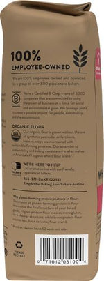 King Arthur 100% Whole Wheat Flour, Case of 12 (2 lb bags)