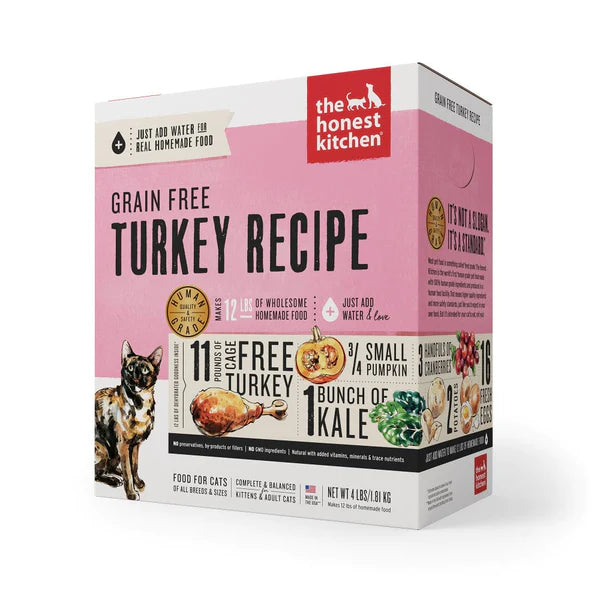 The Honest Kitchen - Cat Fd Grin Fr Dehydrated Chicken (Pack of 6-2 lb) - Cozy Farm 