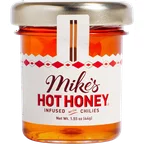 Mike's Hot Honey - Hot Honey Infused with Chili, 12-Pack of 1.55 oz Bottles - Cozy Farm 