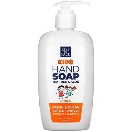 Kiss My Face Citrus Clean Kids Hand Soap (9 Oz) - Cozy Farm 