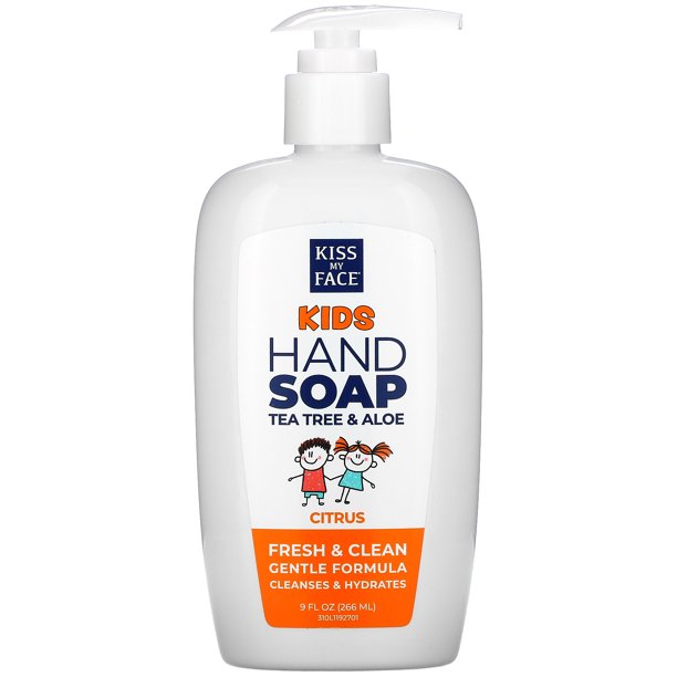 Kiss My Face Citrus Clean Kids Hand Soap (9 Oz) - Cozy Farm 