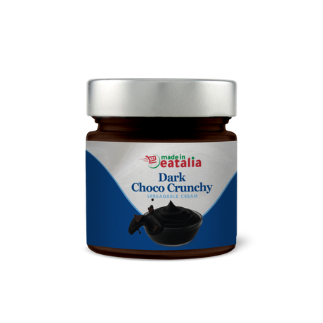 Made In Eatalia Dark Choco Crunchy Dark Chocolate Spread, 200g