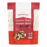 Absolutely Gluten Free Chews: Coconut, Cranberry & 5 Oz (Pack of 12) - Cozy Farm 