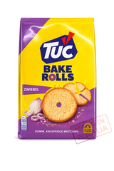 Saiwa Tuc Snack Bake Rolls Onion Flavor 150g