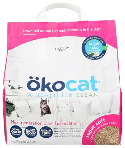Okocat: Natural, Premium Wood Litter for Cat Lovers