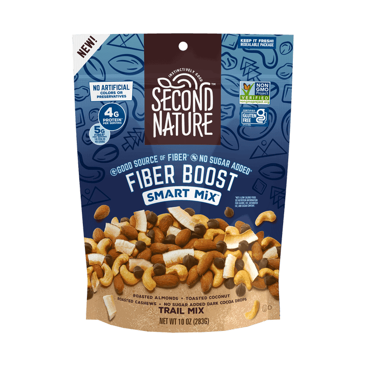 Second Nature Nut Medleys and Smart Mixes: Healthy Snack, Smart Choice