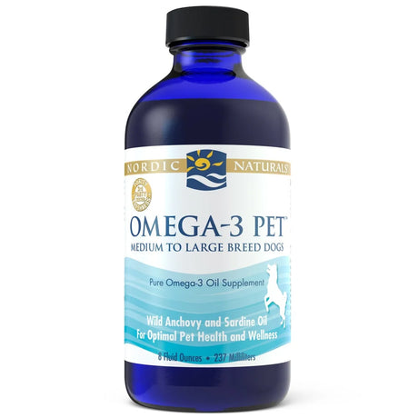 Nordic Naturals Pet Omega-3 - 8 fl oz, Fish Oil Supplement