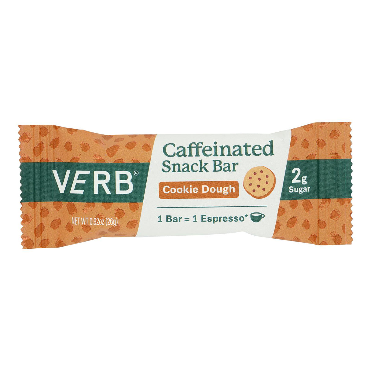 Verb Energy Bar - Cookie Dough - 16 x 0.92oz Bars - Cozy Farm 