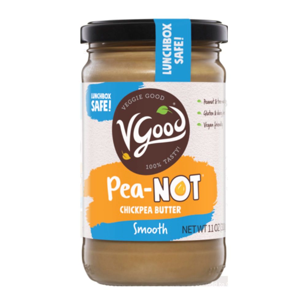 Vgood Mantequilla de maní suave - 11 oz (paquete de 6)