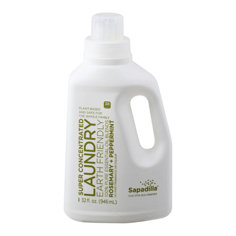 Sapadilla  Liquid Laundry Rosemary Peppermint - 32 Fl Oz - Cozy Farm 