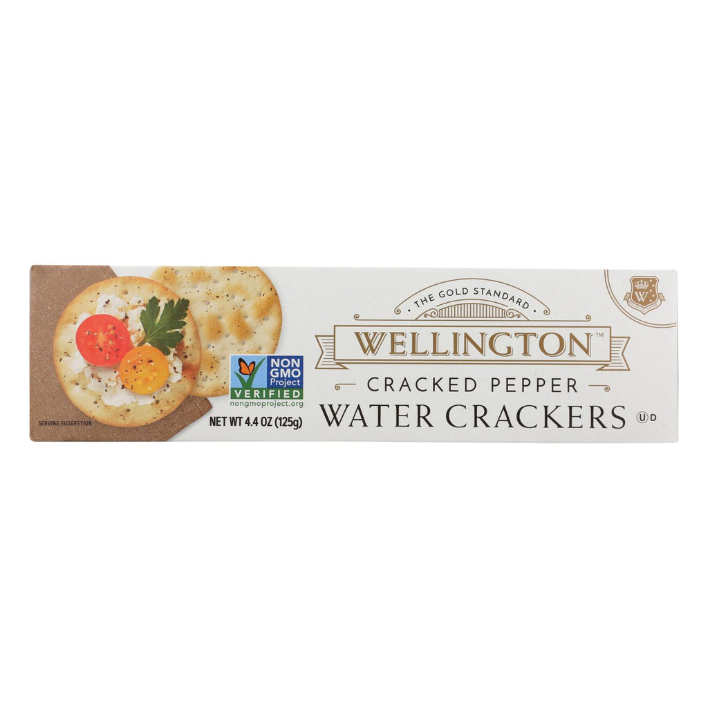 Boxes  Wellington Cracker Cracked Pepper (Pack of 12 4.4 Oz Boxes) - Cozy Farm 