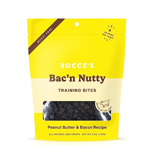 Bocce's Bakery - Bacon Nutty Training Bites, 6 oz (Pack of 12) - Dog Treats USA