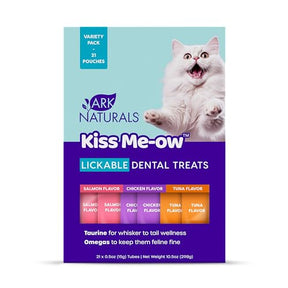 Ark Naturals Dental Lickable Kiss Meow, 10.5 oz (Pack of 6) - Cat Dental Treats