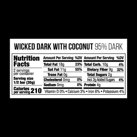 Taza Chocolate Chocolate oscuro orgánico, barras de 2.5 oz (caja de 10)