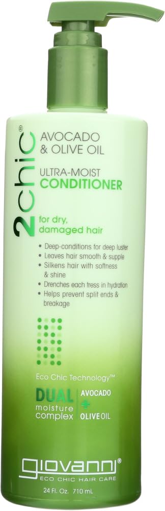 Giovanni 2chic Avocado & Olive Oil Moisturizing Conditioner, 24 fl oz