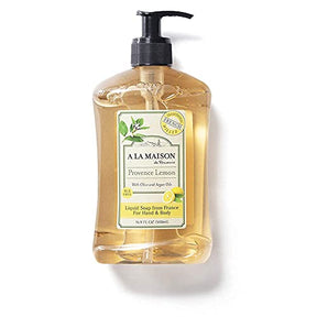 A La Maison - French Liquid Soap Lemon, 16.9 oz - Natural Hand Soap