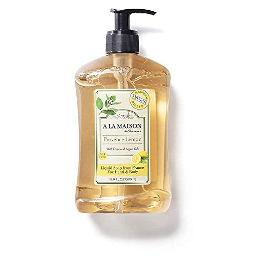A La Maison - French Liquid Soap Lemon, 16.9 oz - Natural Hand Soap