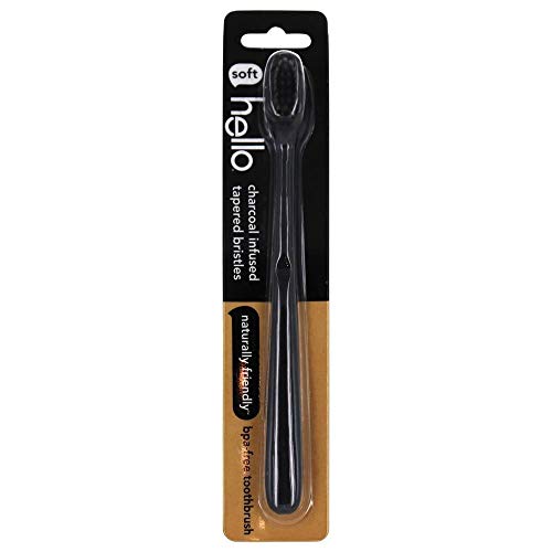 Hello Products, Llc - Activated Charcoal Toothbrush, 1 ct (Single Pack) - Whitening Oral Care