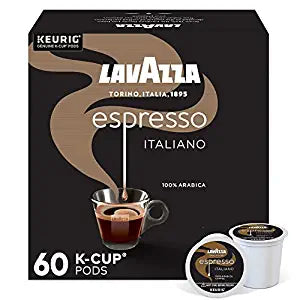 Lavazza Italiano Roast Coffee K-Cup Pods for Keurig Brewers, 6 Boxes of 10 Count - Cozy Farm 