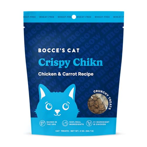 Bocce's Bakery - Chicken & Carrot Cat Treats, 2 oz (Pack of 12) - Healthy Cat Snacks