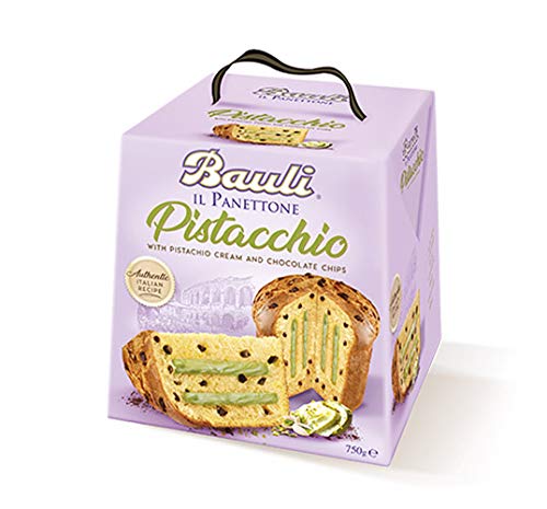 Bauli Pistachio Panettone with Dark Chocolate Chips, 26.4 oz