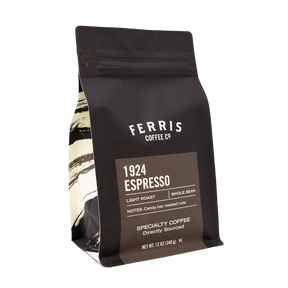 Ferris Nut Co. - 1924 Whole Bean Coffee, 12 oz (Pack of 6) - Premium USA Coffee