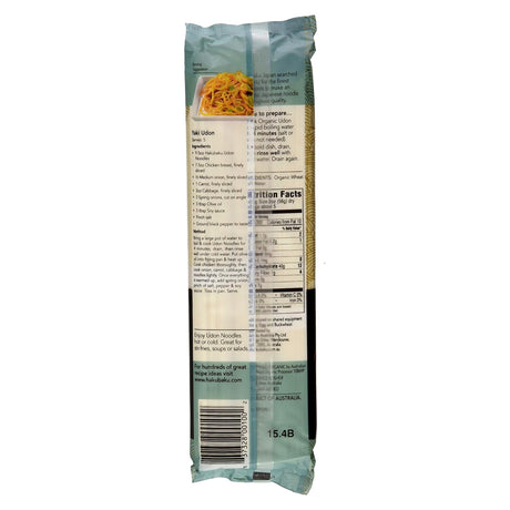Hakubaku Organic Udon Noodles, 9.52 oz, Case of 8