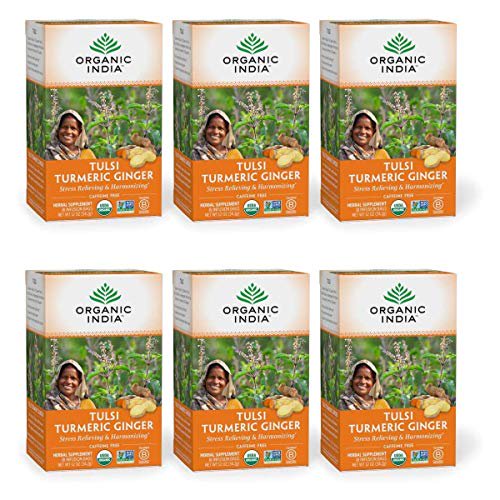 Organic India - Tulsi Organic Immune Daily (Pack of 6-18 Ct) - Cozy Farm 