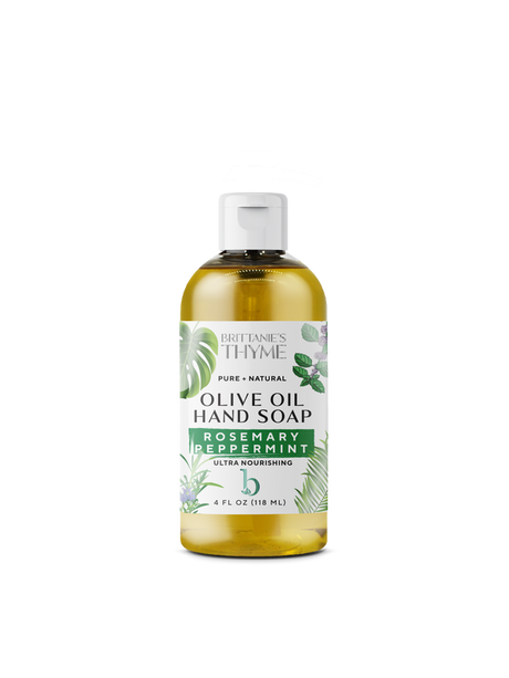 Brittanie's Thyme Liquid Rosemary Peppermint Hand Soap, 4 Fl Oz - Cozy Farm 