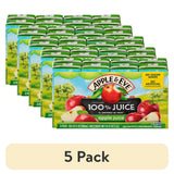 Apple & Eve 100% Apple Juice Boxes, 6.75 fl oz, Pack of 5 (8 Boxes Each)