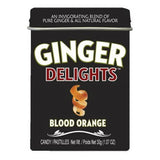 Ginger Delights Ginger Mint Blood Orange, 1.07 oz Tins, Case of 12