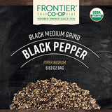 Frontier Organic Black Pepper, Medium Grind, Fair Trade Certified, 1 lb