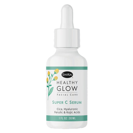 Shikai Super C+ Facial Serum, Brightening & Hydrating, 1 Fl. Oz.