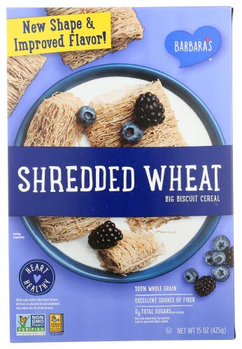 Barbara's Bakery Shredded Wheat - Case of 12 - 15 Oz - Cozy Farm 