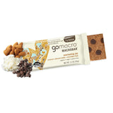 GoMacro Organic MacroBar, Coconut + Chocolate Chip + Almond Butter, 2.3 oz, 4-Bar Box, Case of 7