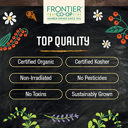 Frontier Organic Black Pepper, Medium Grind, Fair Trade Certified, 1 lb