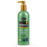 Shikai Borage Therapy dry skin lotion bottle on a white background