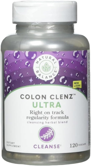 Natural Balance Ultra Colon Clenz Digestive Support, 120 Vegetarian Capsules
