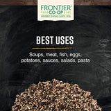 Frontier Organic Black Pepper, Medium Grind, Fair Trade Certified, 1 lb