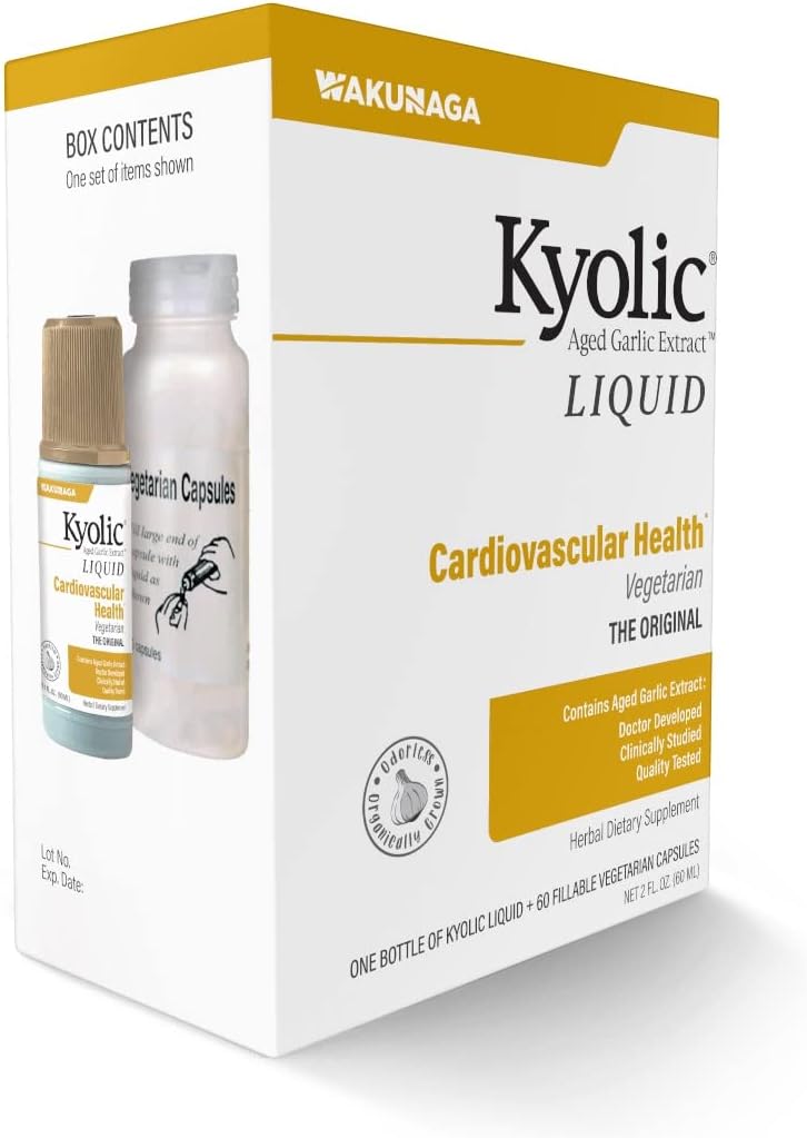 Kyolic Liquid Aged Garlic Extract - Supports Immune System - 2 Oz