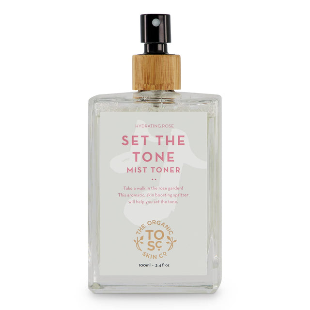 The Organic Skin Co. - Rose Toner, 3.4 fl oz - Hydrating Facial Mist