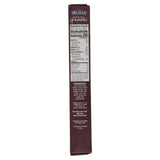 Nutrition facts and ingredient list on a DeLallo pasta box against a white background