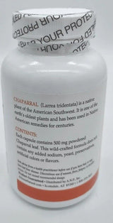 Arizona Natural Chaparral, 500 mg, 180 Capsules