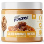 Fit Butters - Peanut Butter Salted Caramel Pretzel - Case Of 6 - 16 Ounce - Cozy Farm 