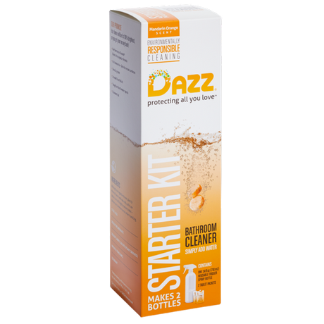 Dazz Cleaners Bathroom Starter Kit - 6-Pack, 1-Count Bottles - Cozy Farm 