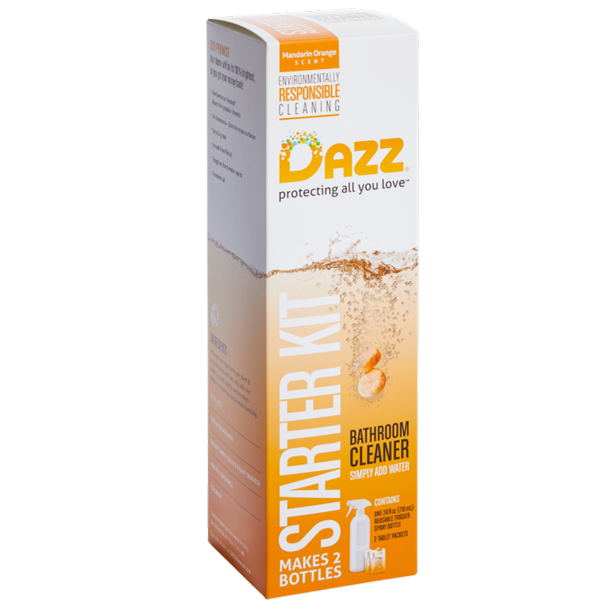 Dazz Cleaners Bathroom Starter Kit - 6-Pack, 1-Count Bottles - Cozy Farm 