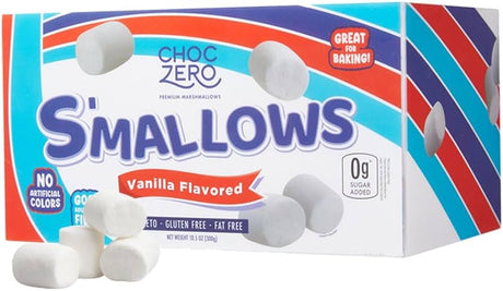 Choczero - Marshmallows Zero Sugar, 10.5 oz (Pack of 12) - Keto Friendly Treat